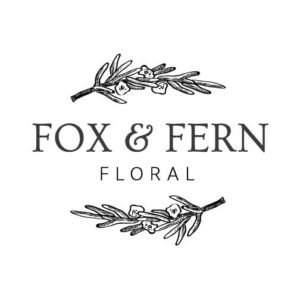 fox & fern floral logo